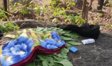 लातेहारःबालूमाथ  दोकर जंगल में पुलिस और JJMP उग्रवादियों में  एनकाउंटर, सामान छोड़कर भागे नक्सली