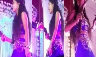 बिहार: नालंदा में शादी के स्टेज पर दोनों हाथ में तमंचा डांस करती रही बार बालाएं, वीडियो वायरल