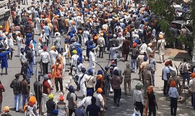 पंजाब: पटियाला में हिंदू व सिख संगठन में भिड़ंत, काली माता मंदिर में स्थिति तनावपूर्ण, पत्थरबाजी, फायरिंग