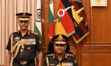 जनरल मनोज पांडे ने 29वें आर्मी चीफ का पदभार संभाला 