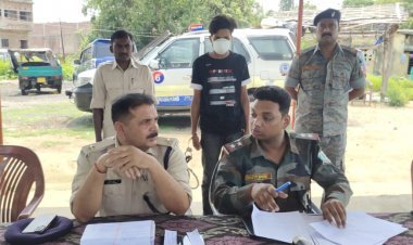 दुमका: हंसडीहा  में लूटपाट की योजना विफल, पुलिस ने  एक क्रिमिनल को किया अरेस्ट, कट्टा व गोली बरामद