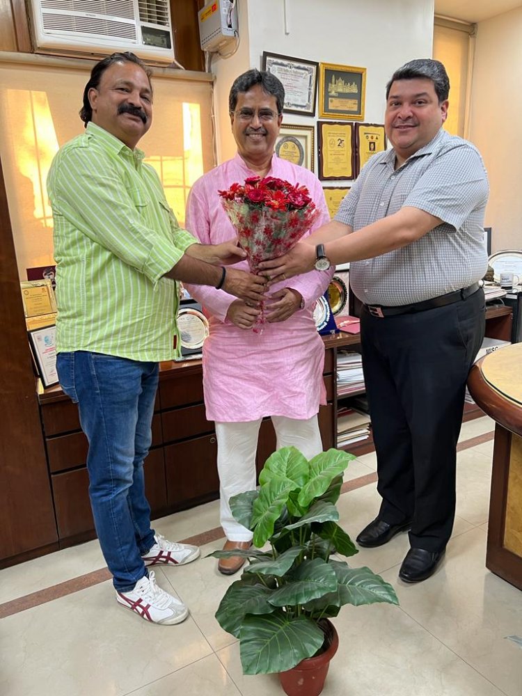 डॉ मानिक साहा को त्रिपुरा के सीएम बनने पर डा विवेक कुमार ने दी बधाई, डीसीआइ मेंबर्स में खुशी