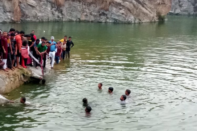धनबाद: बरवाअड्डा में स्टेन माइंस में डूबकर एक की मौत