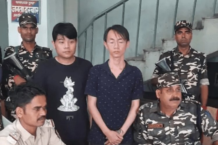 सीतामढ़ी इंडो-नेपाल बॉर्डर पर पुलिस ने दो चीनी नागरिकों को किया अरेस्ट
