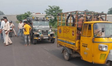 धनबाद: राजगंज में जीटी रोड पर दिनदहाड़े गैस सिलेंडर लेकर जा रहे ऑटो ड्राइवर से लूट
