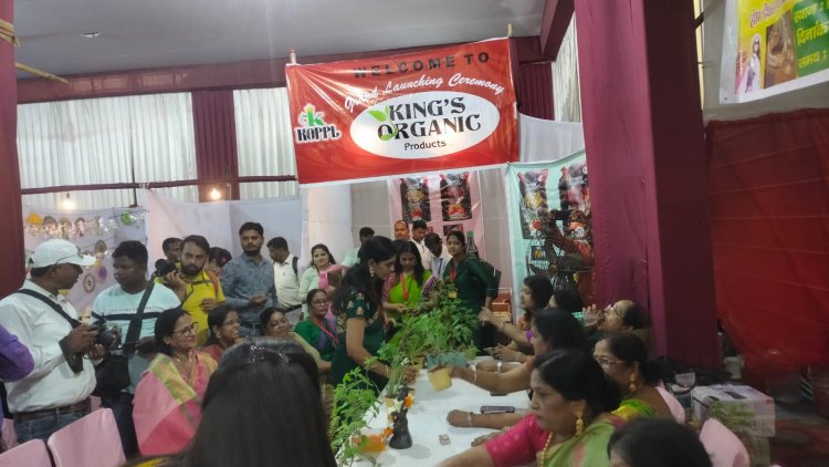 धनबाद: मारवाड़ी महिला समिति के आंनद मेला में किंग्स ऑर्गेनिक की दमदार धमक