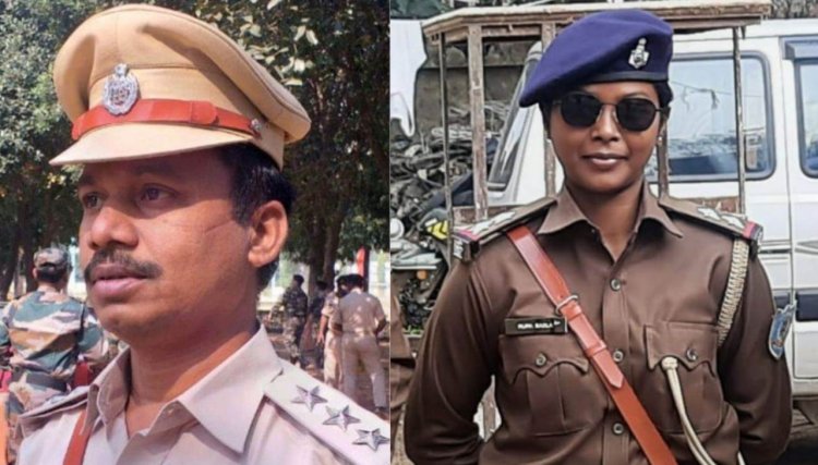 झारखंड: CID डीएसपी JPN चौधरी व महिला सब इंस्पेक्टर रूपा बाख्ला को मिला सेंट्रल होम मिनिस्टरी मेडल