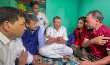 अंकिता के परिजनों से मिले मनोज, निशिकांत और कपिल, आरोपी शाहरुख व नईम पुलिस रिमांड पर