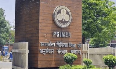 पंजाब: गुमनाम डोनर ने PGIMER चंडीगढ़ को दिया 10 करोड़ का चेक