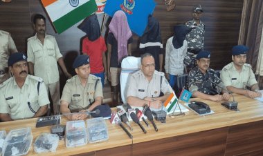 झारखंड: गिरिडीह में प्रतिबंधित संगठन एनएसपीएम के पांच क्रिमिनलों को पुलिस ने किया अरेस्ट, आर्म्स बरामद