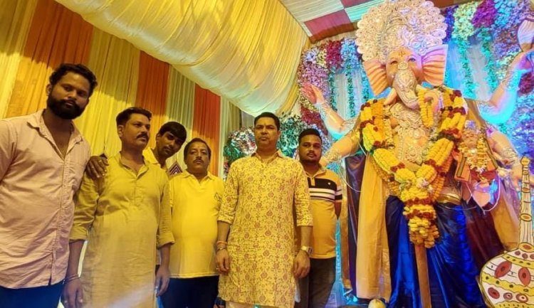 धनबाद- बोकारो के कई गणेश पूजा समितियों के कार्यक्रम में शामिल हुए रणविजय सिंह