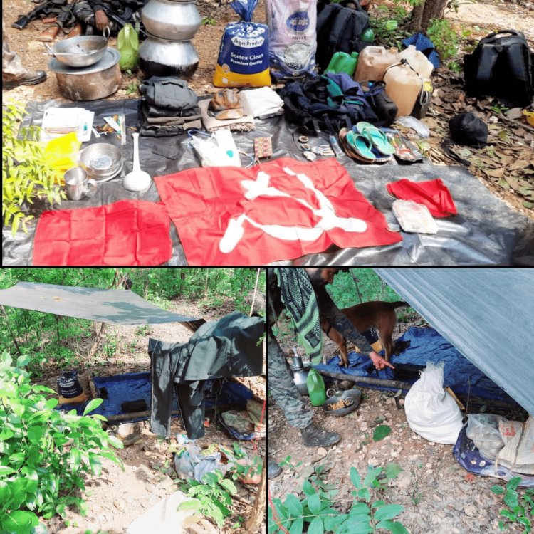 चाईबासा: एक करोड़ का इनामी नक्सली मिसिर बेसरा के दस्ते के साथ पुलिस की एनकाउंटर, बंकर ध्वस्त