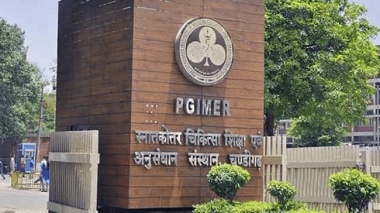 पंजाब: गुमनाम डोनर ने PGIMER चंडीगढ़ को दिया 10 करोड़ का चेक