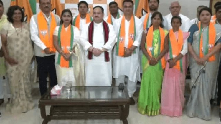 दादरा और नगर हवेली व दमन दीव में JDU की पूरी इकाई का BJP में विलय