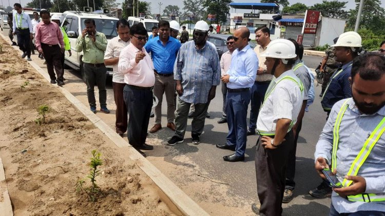 धनबाद: झारखंड के पहले आठ लेन रोड का वर्ल्ड बैंक की टीम ने किया निरीक्षण
