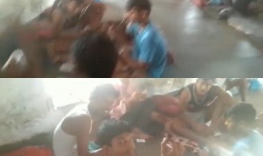 बिहार: नालंदा के हिलसा उपकारा में चिलम के साथ फेंटी जा रही ताश की पत्ती, वीडियो वायरल 