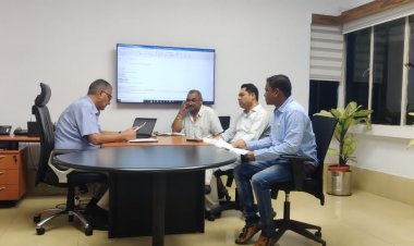 धनबाद: टाटा झरिया डिवीजन के जीएम से रणविजय सिंह ने की वार्ता