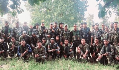 झारखंड: लातेहार पुलिस एनकाउंटर में मारे गये JJMP के तीन उग्रवादी, इंसास और एसएलआर बरामद