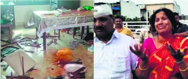 पिता के सामने बेटी को जबरन उठा ले गये, शादी से इनकार करने पर घर में तोड़फोड़, दंपत्ति को लाठी-घूंसों से पीटा