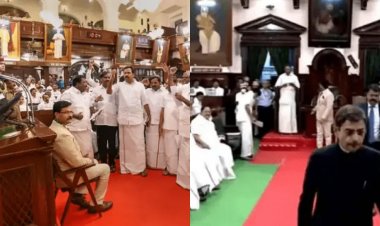 तमिलनाडु: विधानसभा में CM व गवर्नर में विवाद, स्पीच अधूरी छोड़कर चले गये गवर्नर
