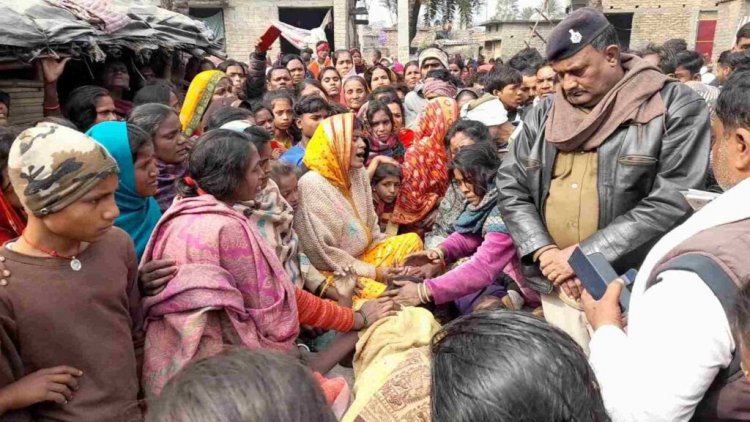 Bihar : मुजफ्फरपुर में हृदयविदारक घटना, गर्भवती महिला व तीन बेटियों की बॉडी पानी भरे गड्ढे में मिला