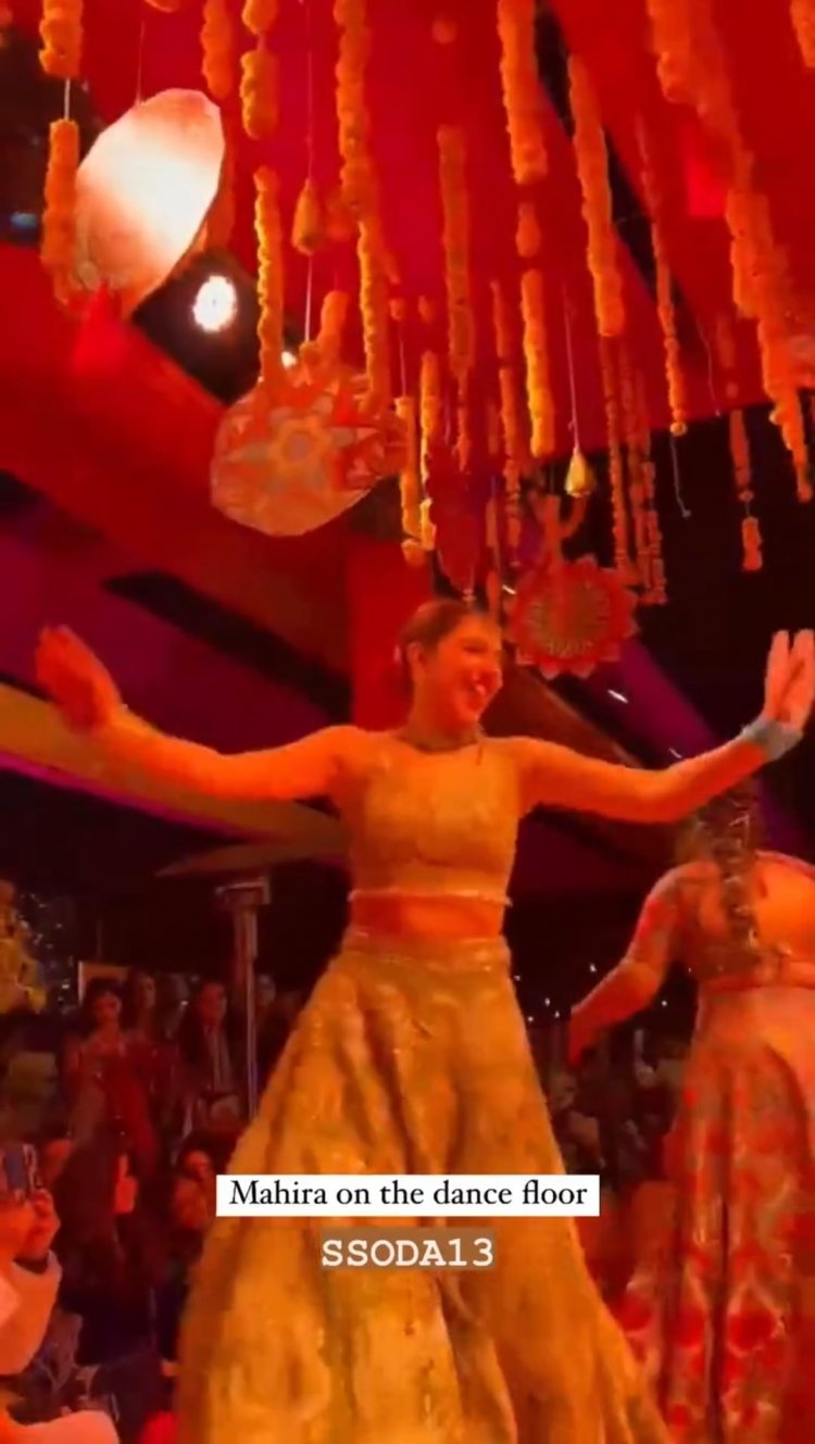 पाकिस्तानी एक्ट्रेस Mahira Khan ने रणबीर कपूर के गाने पर किया डांस, Video वायरल 