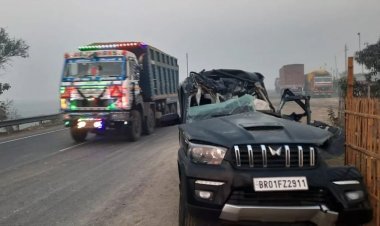 Bihar: नई स्कॉर्पियो से दार्जिलिंग घूमने जा रहे तीन दोस्तों की मौत, गाड़ी के परखच्चे उड़े, NH-31 पर हुआ हादसा