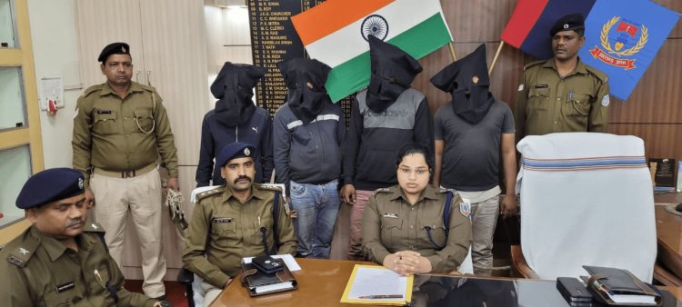 Dhanbad: गोविंदपुर में टायर बिजनसमैन को गोली मारकर जख्मी करने वाले चार क्रिमिनल अरेस्ट , कार जब्त