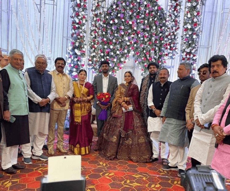 ‍Bihar: Anand Mohan की बेटी की शादी में CM नीतीश कुमार समेत राजनीतिक दिग्गजों का जमावड़ा