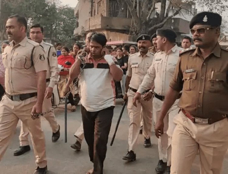 Chhattisgarh: रायपुर में लड़की पर गंडासे से हमला, बाल पकड़कर सड़क पर घसीटा,आरोपी अरेस्ट