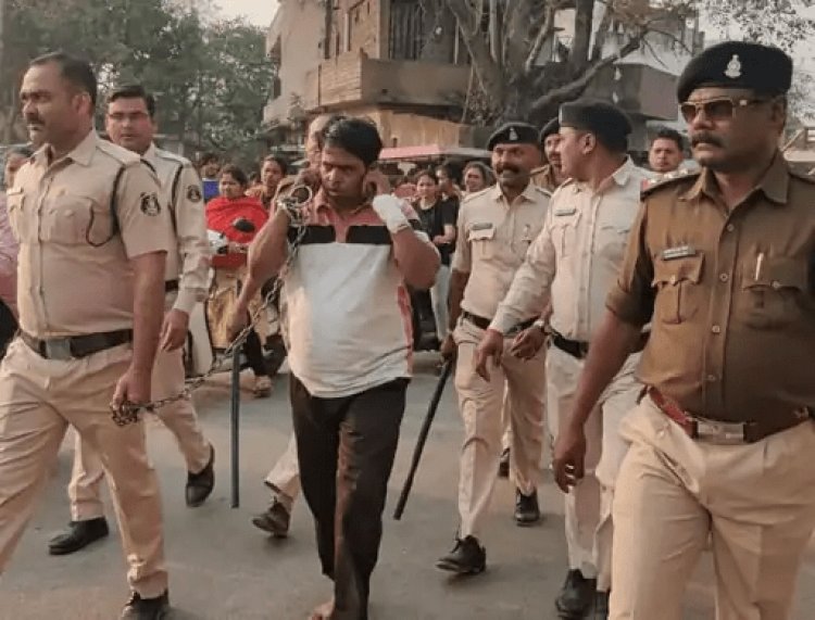 Chhattisgarh: रायपुर में लड़की पर गंडासे से हमला, बाल पकड़कर सड़क पर घसीटा,आरोपी अरेस्ट
