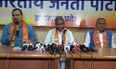 Jharkhand: CM के प्रिंसिपल सेकरेटरी पर विशाल चौधरी के घर जाकर फाइल निपटाने का आरोप, BJP ने जारी किया Video 