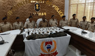 Jharkhand: 10 लाख का इनामी जोनल कमांडर बैजनाथ सिंह उर्फ संजीवन को लातेहार पुलिस ने किया अरेस्ट