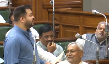 Bihar: विधानसभा में बोले तेजस्वी, न नीतीश जी को PM बनना है और न हमको CM, हम जहां हैं, वहां खुश हैं
