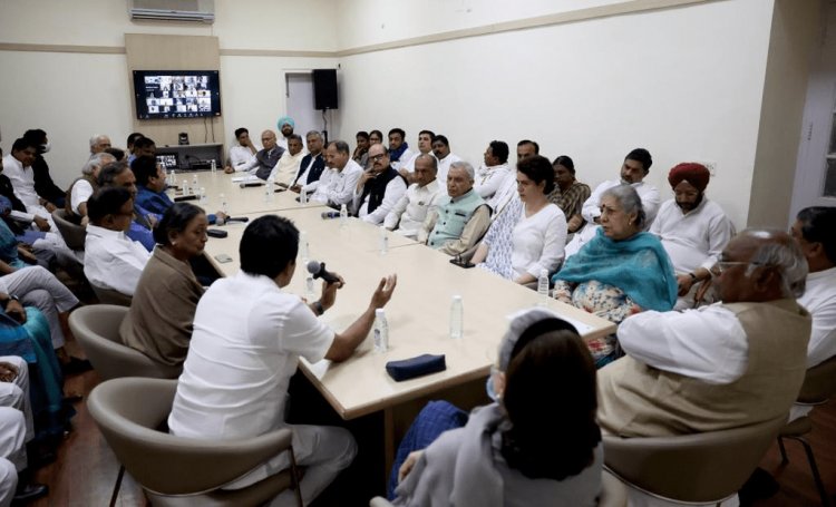 Rahul Gandhi Defamation Case : राहुल की सदस्यता खत्म करने के खिलाफ कांग्रेस ने सड़क पर उतरेगी, सोमवार से देशव्यापी आंदोलन
