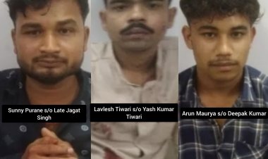 Uttar Pradesh : Atique Ahmed-असरफ मर्डर केस के तीनों आरोपी14 दिनों की ज्यूडिशियल कस्टडी में, नैनी जेल भेजा गया 