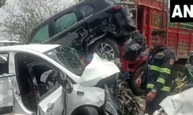  Mumbai-Pune Expressway:  मुंबई-पुणे एक्सप्रेस वे पर हादसा, सात आपस में टकराईं गाड़ियां