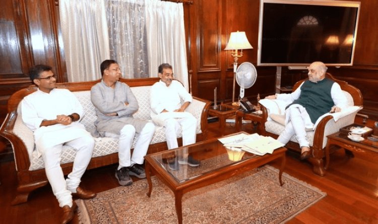 नई दिल्ली: उपेंद्र कुशवाहा ने अमित शाह से की मुलाकात, बंद कमरे में 45 मिनट हुई बात, NDA में लौटने की चर्चा