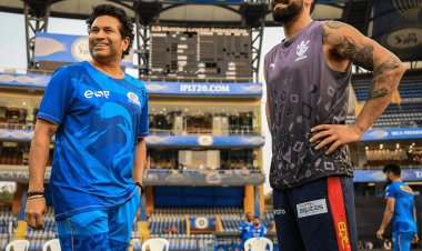 क्रिकेट ग्राउंड में सचिन-विराट की मुलाकात, RCB ने पोस्ट पर लिखी दिलचस्प बात