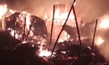 Bihar: Muzaffarpur में चूल्हे की चिंगारी घर में लगी आग, तीन जिंदा जले, सास-ससुर और बहू की मौत