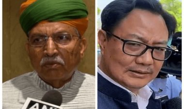 Central Cabinet :  अर्जुन मेघवाल को लॉ मिनिस्टरी जिम्मा, किरेन रिजिजू पृथ्वी विज्ञान मंत्रालय में भेजे गये