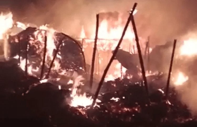 Bihar: Muzaffarpur में चूल्हे की चिंगारी घर में लगी आग, तीन जिंदा जले, सास-ससुर और बहू की मौत