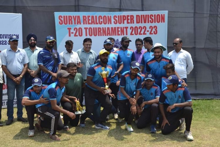Dhanbad: DCA रेलवे ने सूर्या रियलकान सुपर डिवीजन टी-20 क्रिकेट का खिताब जीता