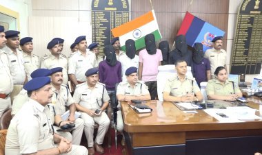 Dhanbad : प्रवीण राय मर्डर केस का खुलासा, तीन अरेस्ट, दो और केस का खुलासा, आर्म्स व कारतूस बरामद