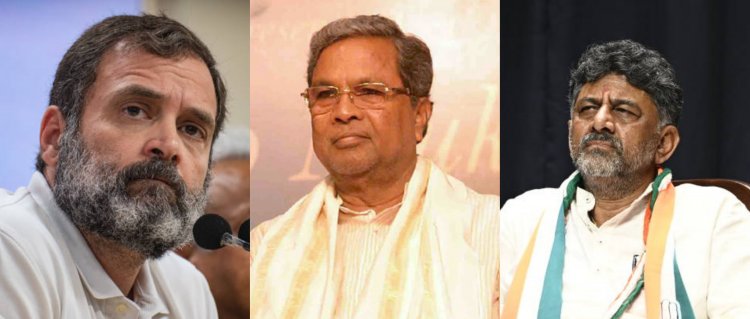 Karnataka:'40 परसेंट कमीशन वाली BJP गवर्नमेंट' मानहानि केस में राहुल, सिद्धरमैया व DK को कोर्ट का नोटिस