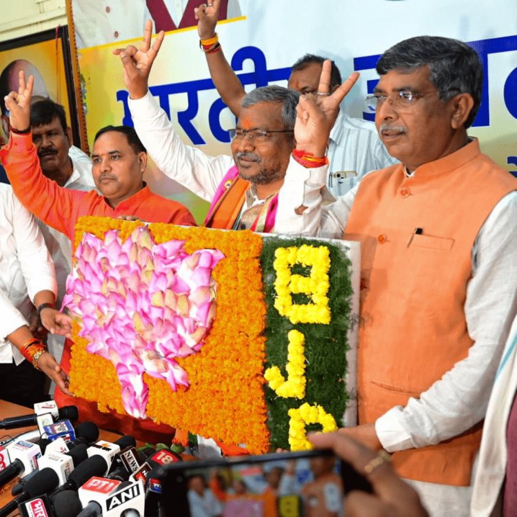 Jharkhand : 'माटी की पार्टी BJP को जन-जन तक पहुंचायेंगे: बाबूलाल मरांडी