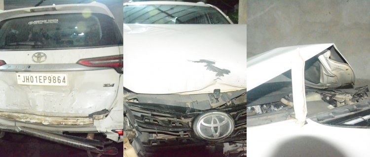 Dhanbad: मिनिस्टर आलमगीर आलम की गाड़ी में एस्कॉर्ट वाहन ने मारी टक्कर, एएसआइ, हवलदार व कांस्टेबल घायल