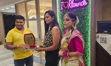 Dhanbad:  R Launch सैलुन व एकेडमी में ब्राइडल मेकअप कंपीटिशन