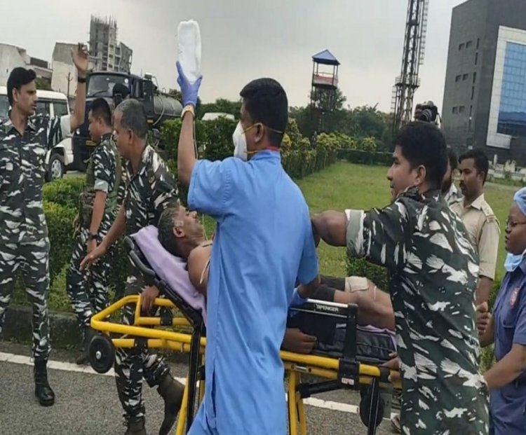 Jharkhand:चाईबासा में सुरक्षाबलों और नक्सलियों के बीच एनकाउंटर , CRPFके एक जवान शहीद, एक घायल