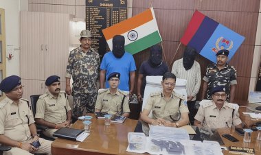 Dhanbad : रंगदारी के लिए धमकाने वाले तीन क्रिमिनल अरेस्ट, पिस्टल,  सिक्सर, कट्टा और भारी मात्रा में गोली बरामद